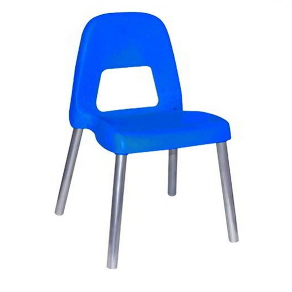 Sedia per bambini Piuma - H 35 cm - blu - CWR Sedia per bambini Piuma - H 35 cm - blu - CWR