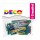 Mollettine mini - in legno - colori pastello - 25 mm  - Deco - conf. 45 pezzi