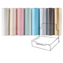 Carta regalo Perlage - 70 x 100 cm - 100 fogli - colori assortiti - Rex Sadoch