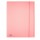 Cartella 3 lembi con elastico Pastel - 24 x 33cm - dorso 1 cm - PP - cipria - Favorit
