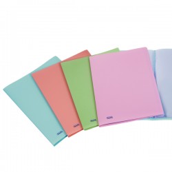 Portalistini Pastel - 20 buste - 22 x 30 cm - colori assortiti - Favorit