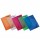 Cartella 3 lembi con elastico angolare Lumina - 22 x 30cm - dorso variabile - PP - colori assortiti - Favorit