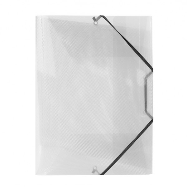 Cartella 3 lembi con elastico angolare Lumina - 22 x 30cm - dorso variabile - PP - trasparente - Favorit Cartella 3 lembi con elastico angolare Lumina - 22 x 30cm - dorso variabile - PP - trasparente - Favorit