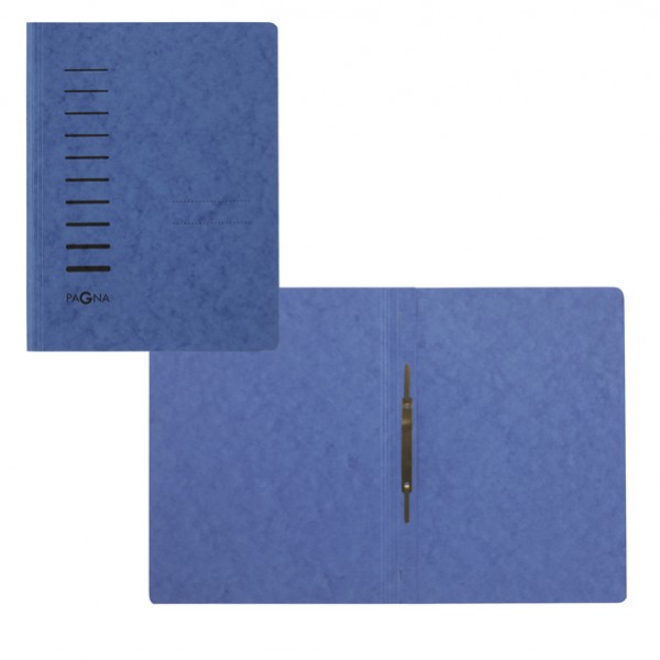 Cartellina semplice con pressino- 265 gr - A4 - cartone pressato - blu - Pagna Cartellina semplice con pressino- 265 gr - A4 - cartone pressato - blu - Pagna
