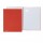 Portalistini Asso - 22x30cm - 50 buste - rosso - Sei Rota
