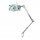 Lampada Zoom - a led - con lente di ingrandimento - 7,7 W - bianco - Unilux