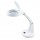 Lampada MiniZoom - a led - con lente di ingrandimento - 5,9 W - bianco - Unilux