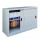 Armadio basso in metallo ad ante scorrevoli - 1 vano e 1 ripiano regolabile - 120x45x90 cm - grigio - Bertesi