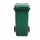 Bidone carrellato - 58x73x107 cm - 240 L - verde scuro - Mobil Plastic