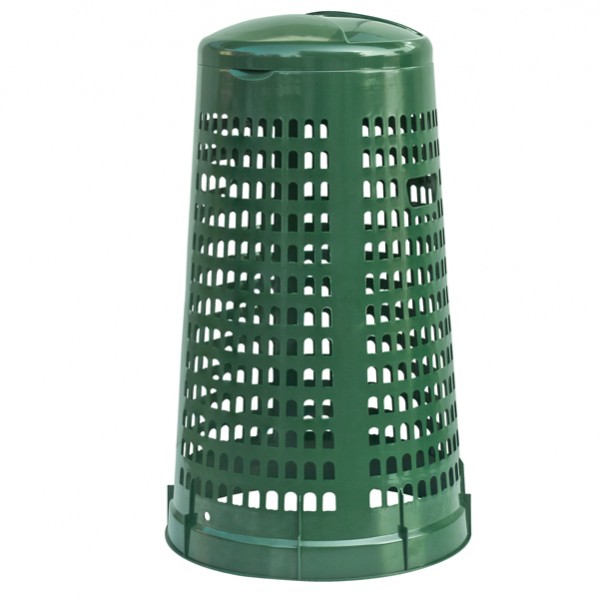 Trespolo portasacco - con anello fermasacco - diametro 38 cm - altezza 85 cm - 110 L - verde - Mobil Plastic Trespolo portasacco - con anello fermasacco - diametro 38 cm - altezza 85 cm - 110 L - verde - Mobil Plastic