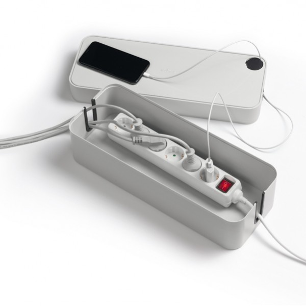 Box Cavoline L contenitore - per cavi e multipresa 5 entrate - Durable