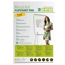 Blocchi per lavagna Earth - 65 x 98 cm - 20 fg - bianco - Bi-Office