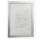 Cornice adesiva - Duraframe Wallpaper - A4 - 21 x 29,7 cm - argento - Durable