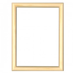 Cornice in legno e crilex - A4 - legno naturale - Methodo