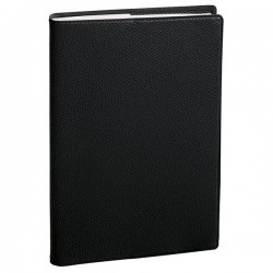 Agenda settimanale Prenote 2027 - copertina Impala - 21 x 29,7 cm - nero - Quo Vadis