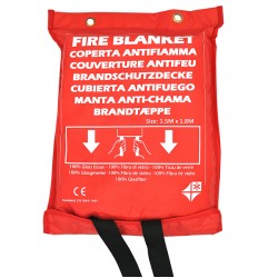 Coperta antifiamma - EN 1869 - 150 x 180 cm - PVS