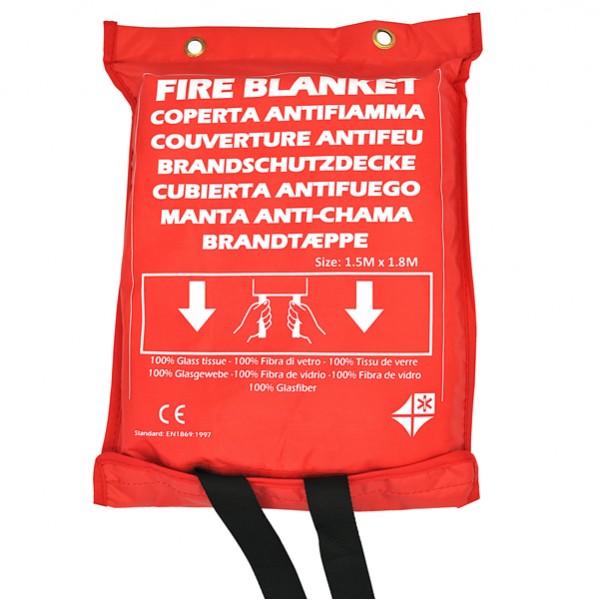 Coperta antifiamma - EN 1869 - 150 x 180 cm - PVS Coperta antifiamma - EN 1869 - 150 x 180 cm - PVS