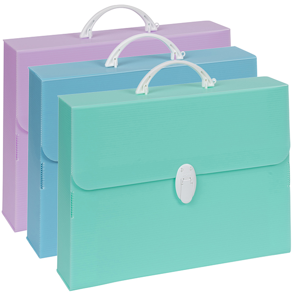Valigetta Polionda Every Line Pastel - 27x37,5 cm - dorso 8 cm - Favorit Valigetta Polionda Every Line Pastel - 27x37,5 cm - dorso 8 cm - Favorit