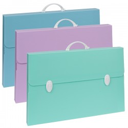 Valigetta Polionda Every Line Pastel - 36,5x56,5 cm - dorso 5,5 cm - Favorit