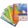 Portalistini Asso TI - personalizzabile - PP liscio - 22 x 30 cm - 50 buste - colori assortiti - Sei Rota