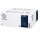 Asciugamani piegati a V - 2 veli - 18 gr - goffratura a onda - 24 x 21 cm - bianco - Papernet - conf. 150 pezzi