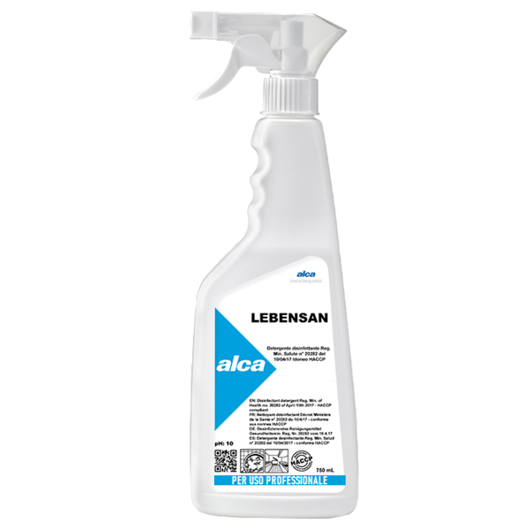 Disinfettante lebensan Trigger - 750ml - Alca Disinfettante lebensan Trigger - 750ml - Alca