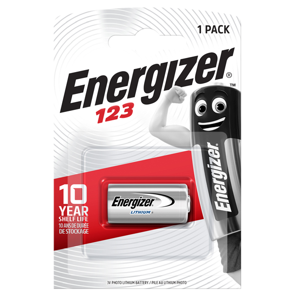 Pila 123 Photo Lithium - 3V - Energizer Specialistiche - blister 1 pezzo Pila 123 Photo Lithium - 3V - Energizer Specialistiche - blister 1 pezzo