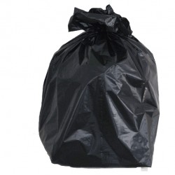 Sacchi - 72 x 110 cm - 110 L - 47 micron - MDPE/HDPE - nero - Rolsac - scatola 200 pezzi