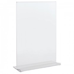 Portadepliant con base a T - A5 - 15 x 21 cm - Lebez