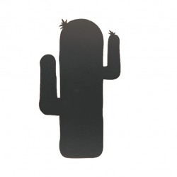Lavagna da parete Silhouette - forma cactus - 39,6 x 29 cm - nero - Securit