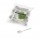 Cucchiaino monouso in CPLA - 10 cm - bianco - Leone - conf. 100 pezzi