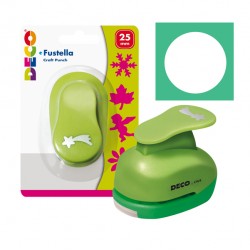 Fustella - motivo cerchio - dim. sagoma 25 mm - Deco