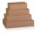 Scatola box per asporto linea Boite - 40x32x12 cm - avana - Scotton