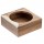Supporto caraffa - in bamboo - 20x20x8 cm - colore naturale - Leone