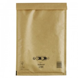 Busta imbottita Mail Lite Gold - J (30 x 44 cm) - avana - Sealed Air - conf. risparmio 50 pezzi