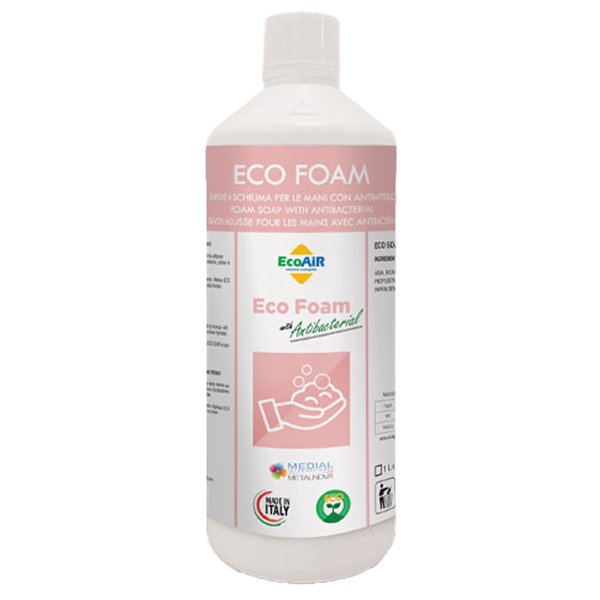 Sapone igienizzante mousse EcoFoam - 1 L - Medial Sapone igienizzante mousse EcoFoam - 1 L - Medial