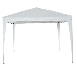 Gazebo PopUp - 3 x 3 m - acciaio/PL - bianco - Garden Friend