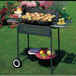 Barbecue Port Camargue - 82 x 45 x 90 cm - acciaio - antracite - Garden Friend
