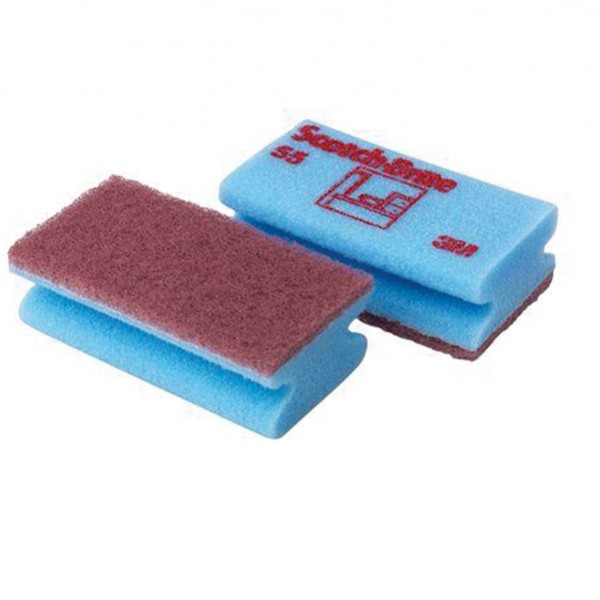Spugne accoppiate - blu - Scotch-Brite - conf.10 pezzi Spugne accoppiate - blu - Scotch-Brite - conf.10 pezzi