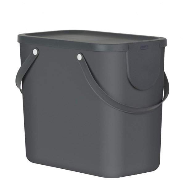 Pattumiera Albula - 25 L - grigio antracite - Rotho Pattumiera Albula - 25 L - grigio antracite - Rotho