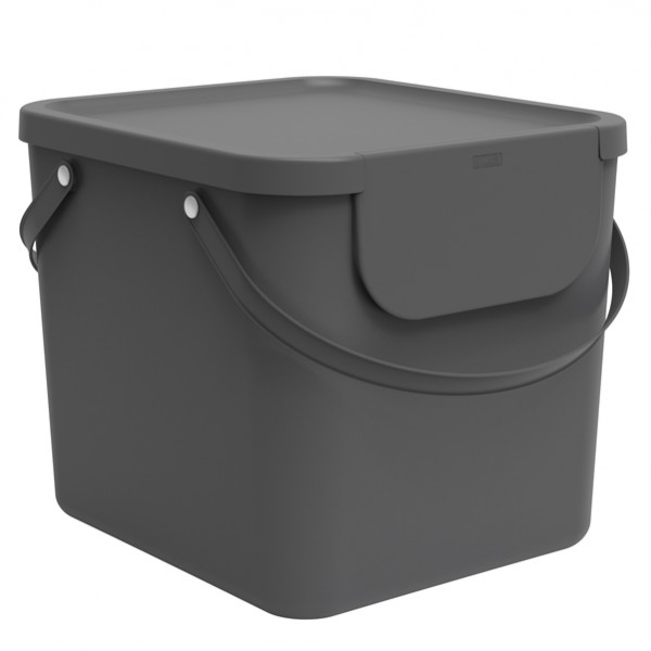 Pattumiera Albula - 40 L - grigio antracite - Rotho Pattumiera Albula - 40 L - grigio antracite - Rotho