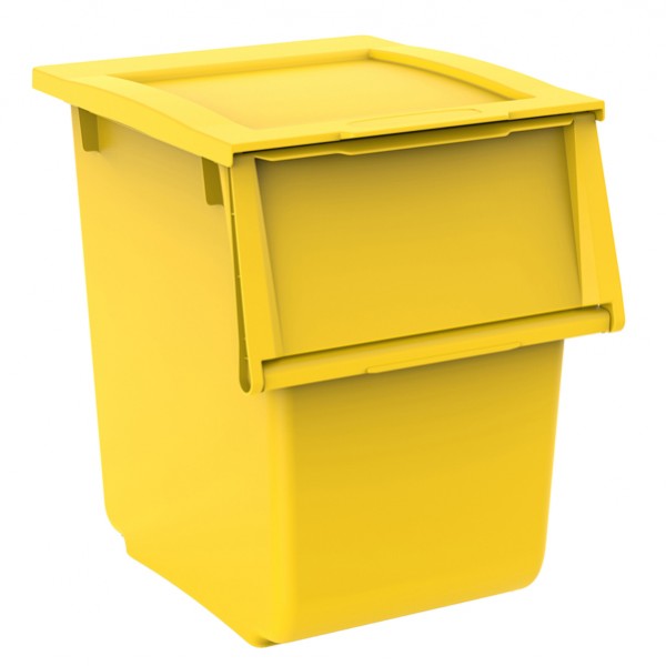 Contenitore Ecobin 25 - 25 L - giallo - Terry Contenitore Ecobin 25 - 25 L - giallo - Terry