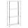 Scaffale in metallo - 4 ripiani - Garden Friend
