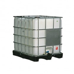 Cisternetta per lo stoccaggio - 100 x 120 x 116,5 cm - acciaio/HDPE - Carvel