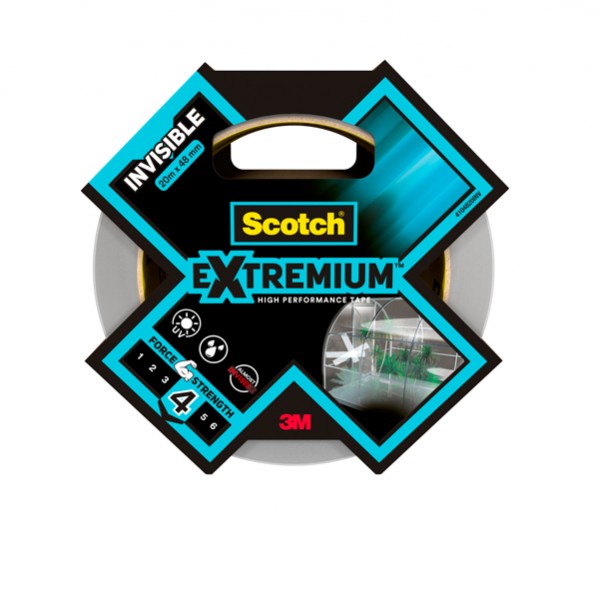 Nastro adesivo Extra resistente - 4,8 cm x 20 m - trasparente - Scotch Nastro adesivo Extra resistente - 4,8 cm x 20 m - trasparente - Scotch