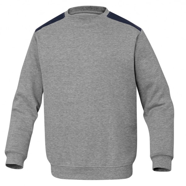 Felpa sportivo Olino - pile - tg. XL - grigio - Deltaplus Felpa sportivo Olino - pile - tg. XL - grigio - Deltaplus