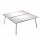 Scrivania Skinny Metal a 2 postazioni contrapp. - 160 x 166 cm - bianco