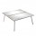 Scrivania Skinny Metal a 2 postazioni contrapp. - 180 x 166 cm - bianco