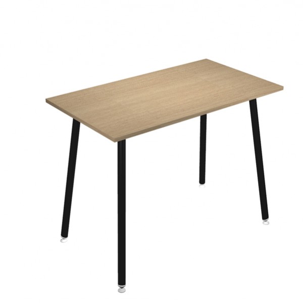 Tavolo alto Skinny Metal - 140 x 80 x 105 cm - nero/rovere Tavolo alto Skinny Metal - 140 x 80 x 105 cm - nero/rovere