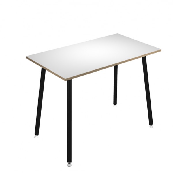 Tavolo alto Skinny Metal - 140 x 80 x 105 cm - nero/bianco Tavolo alto Skinny Metal - 140 x 80 x 105 cm - nero/bianco